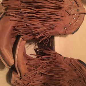 Liberty Fringe Cowboy Boots